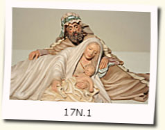 Nacimiento, Virgen, San José y Niño Jesús-